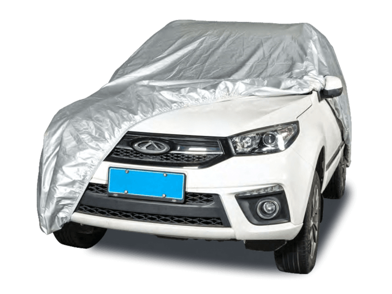 CC03 210D Silver Coat Polyester Oxford Car Cover