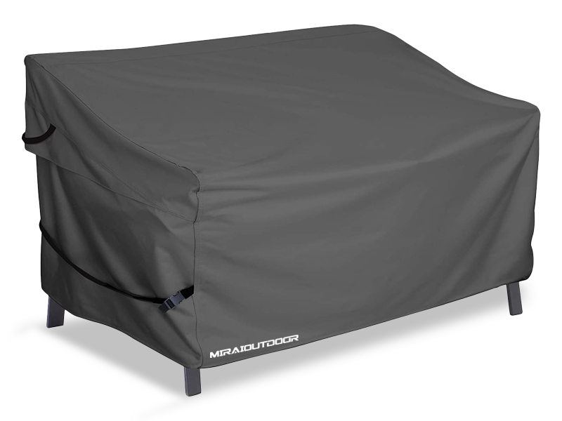 Black Courtyard Luxury Sofa Cover