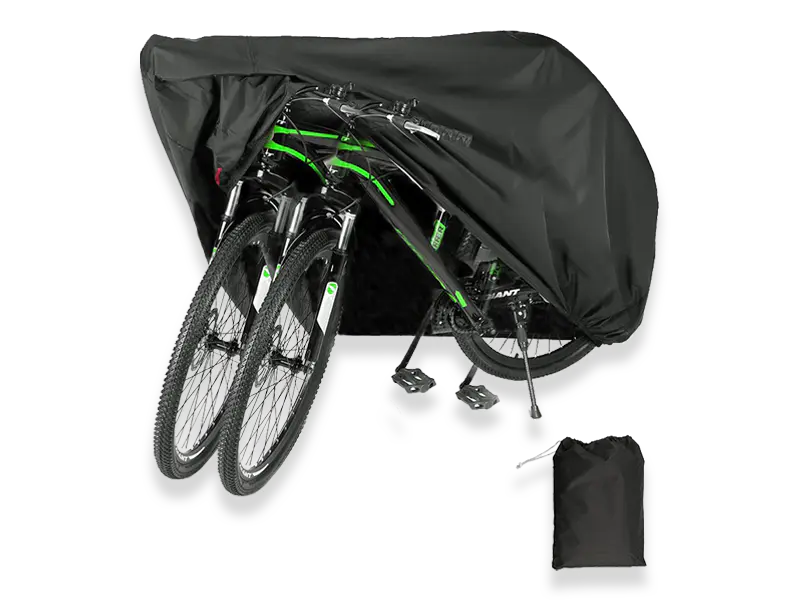 Waterproof 210d Double Bike Cover