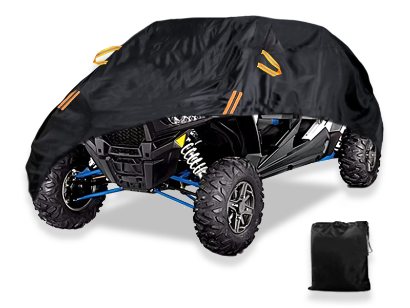 Side By Side UTV Trailer Cover With Storage Bag