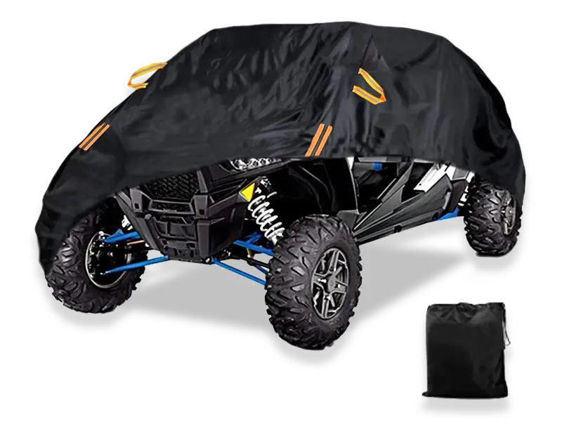 Side By Side UTV Trailer Cover With Storage Bag