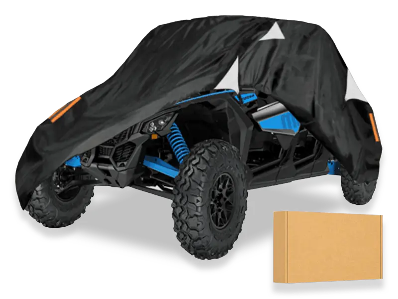 Triangular Design 2-3 Passenger UTV Storage Cover